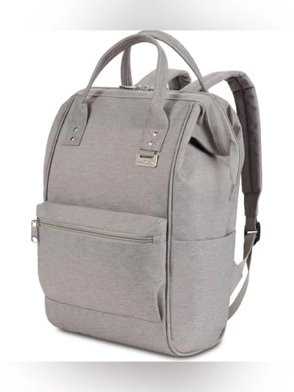 SwissGear 3576 Artz Laptop Backpack in light grey